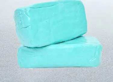 Viscoelastic paste for irregular geometry