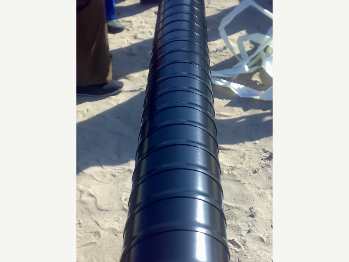 Polyethylene Anti-Corrosion Tape application view