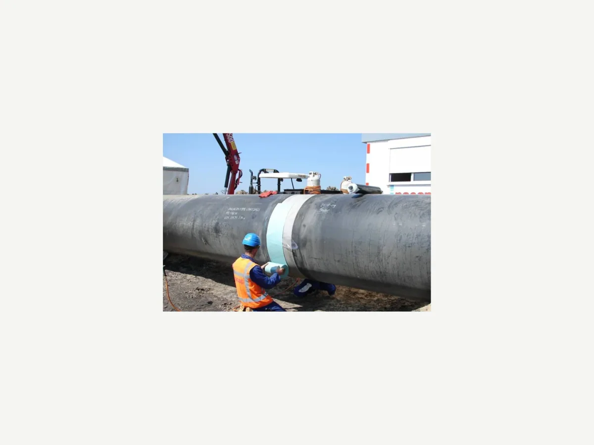 Viscoelastic Corrosion Protection Tape application view
